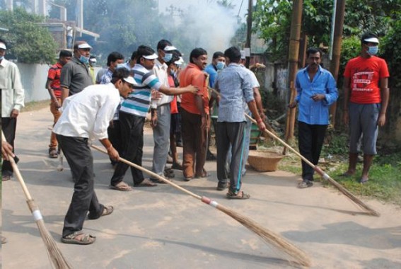 B.P.C. club conducts cleanliness drive